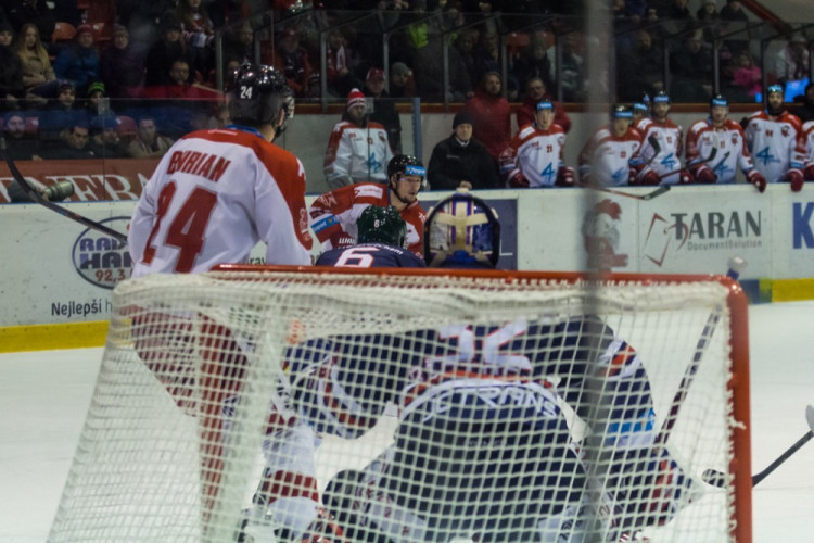FOTOGALERIE: Mora v posledním zápasu roku prohrála s Vítkovicemi 2:5