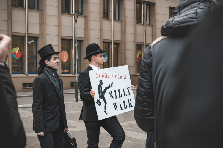 Silly Walk Brno 2019, Autor: Lucie Šiprová