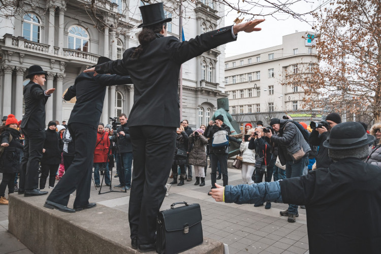 Silly Walk Brno 2019, Autor: Lucie Šiprová