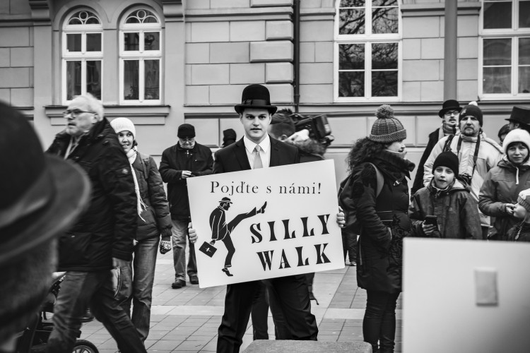 Silly Walk Brno 2019, Autor: Lucie Šiprová
