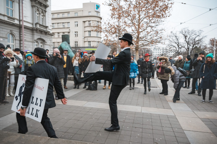 Silly Walk Brno 2019, Autor: Lucie Šiprová