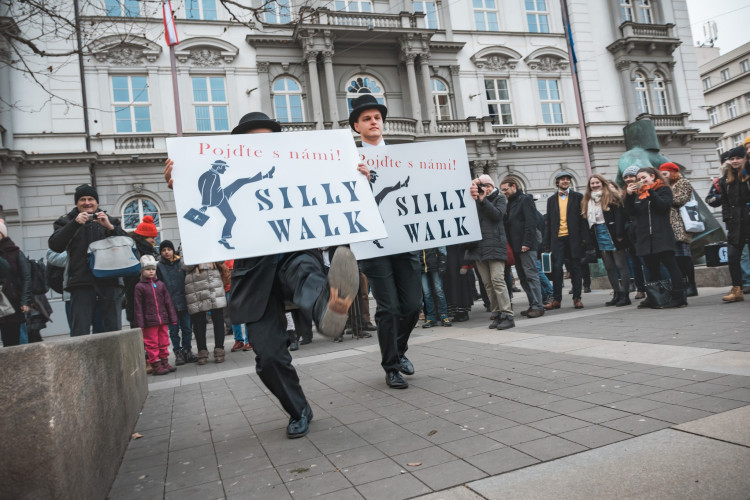 Silly Walk Brno 2019, Autor: Lucie Šiprová