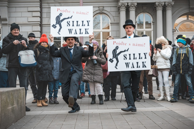 Silly Walk Brno 2019, Autor: Lucie Šiprová