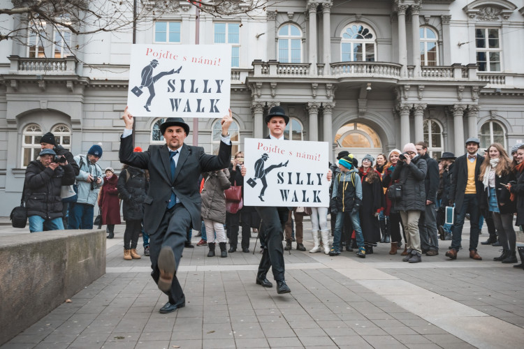 Silly Walk Brno 2019, Autor: Lucie Šiprová
