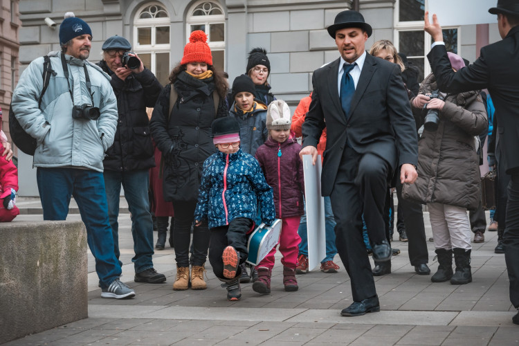 Silly Walk Brno 2019, Autor: Lucie Šiprová