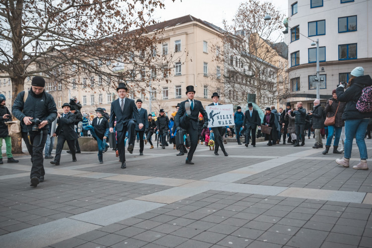 Silly Walk Brno 2019, Autor: Lucie Šiprová