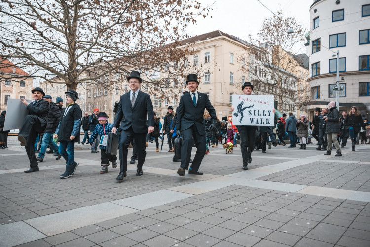 Silly Walk Brno 2019, Autor: Lucie Šiprová