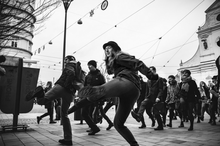 Silly Walk Brno 2019, Autor: Lucie Šiprová