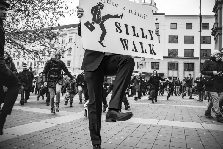 Silly Walk Brno 2019, Autor: Lucie Šiprová
