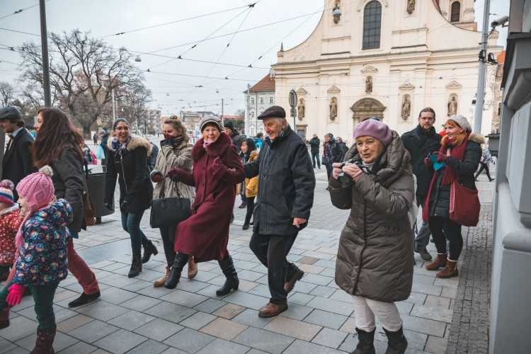 Silly Walk Brno 2019, Autor: Lucie Šiprová