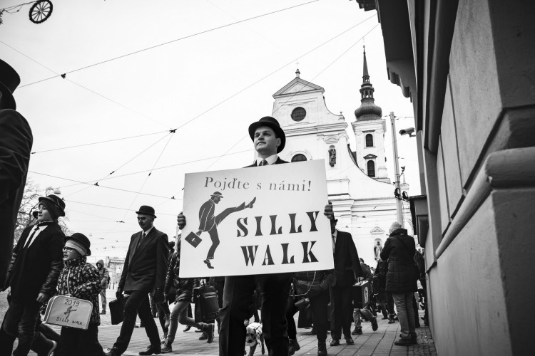 Silly Walk Brno 2019, Autor: Lucie Šiprová
