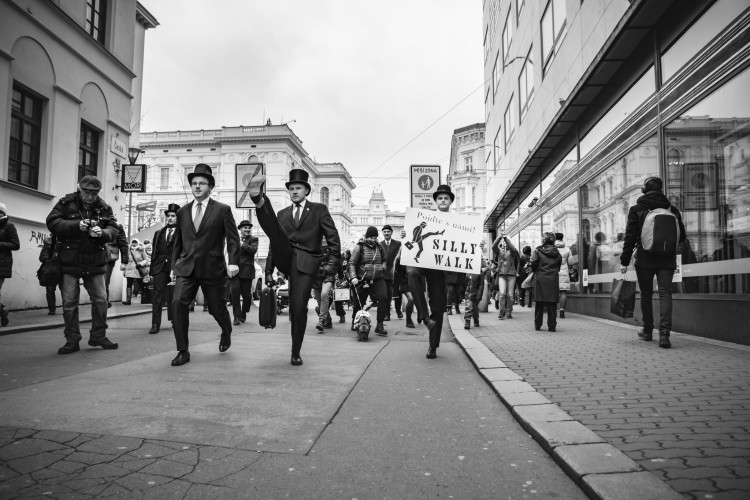 Silly Walk Brno 2019, Autor: Lucie Šiprová