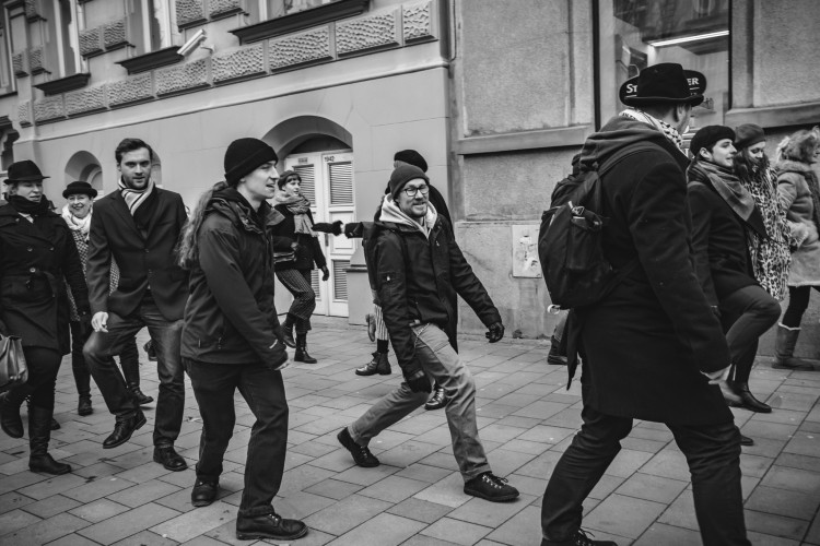 Silly Walk Brno 2019, Autor: Lucie Šiprová