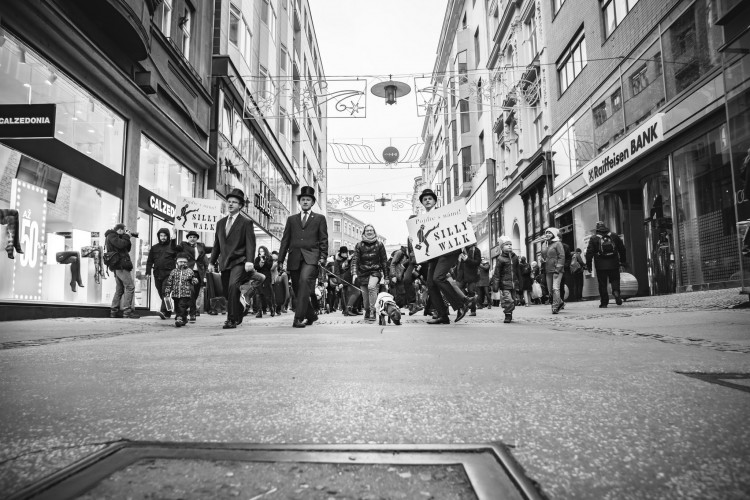 Silly Walk Brno 2019, Autor: Lucie Šiprová
