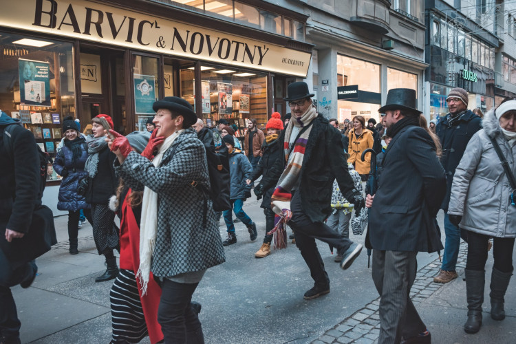Silly Walk Brno 2019, Autor: Lucie Šiprová