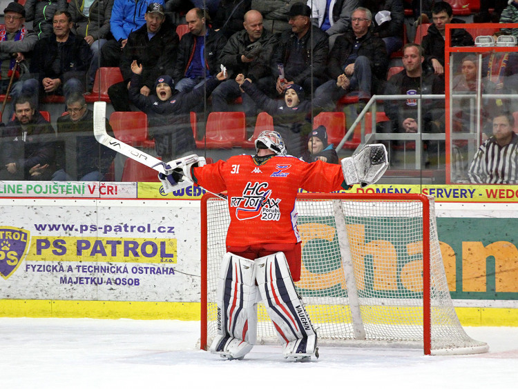 Bývalý brankář Motoru Hynek Kůdela vychytal na českobudějovickém ledě čisté konto