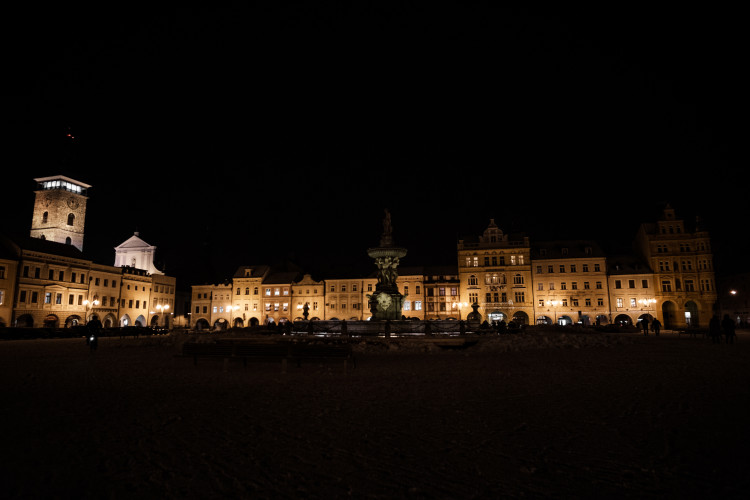 Zasněžené Budějce