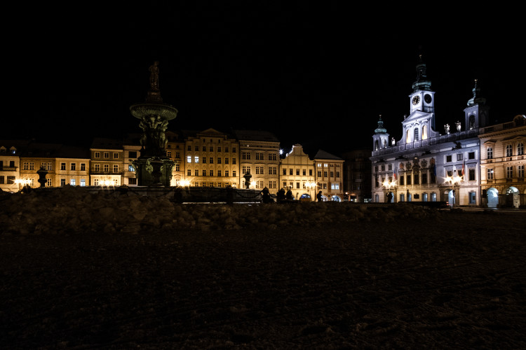 Zasněžené Budějce