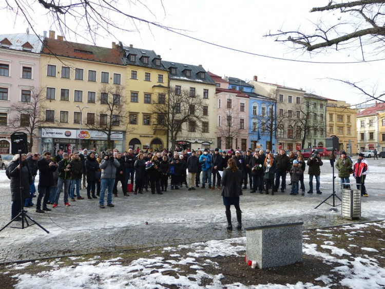 Vzpomínka na Jana Palacha v Jihlavě