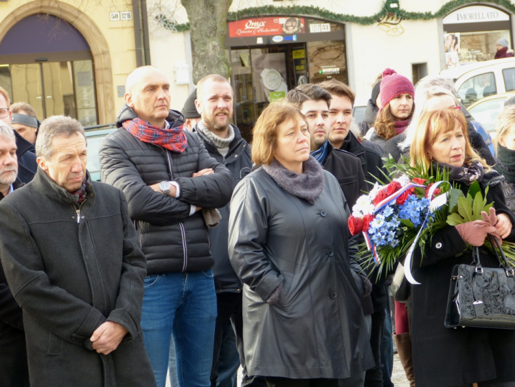 Vzpomínka na Jana Palacha v Jihlavě