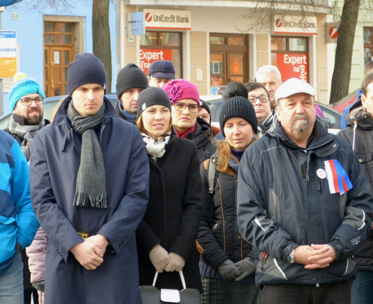 Vzpomínka na Jana Palacha v Jihlavě