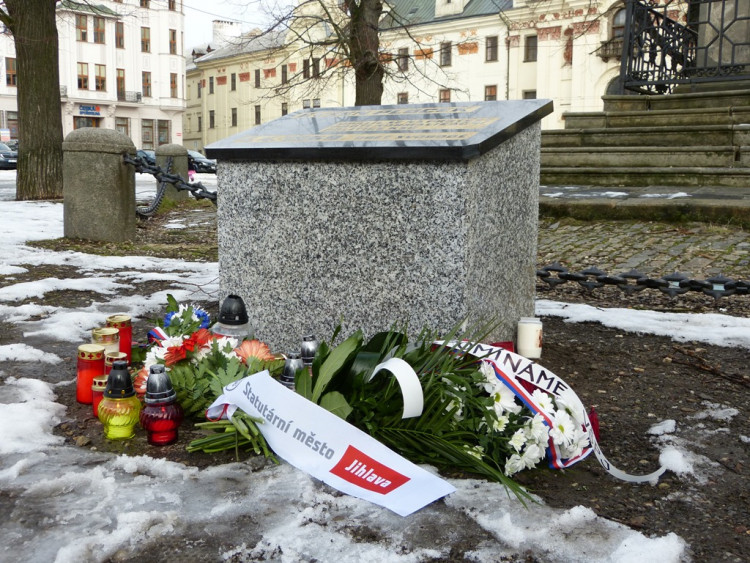 Vzpomínka na Jana Palacha v Jihlavě