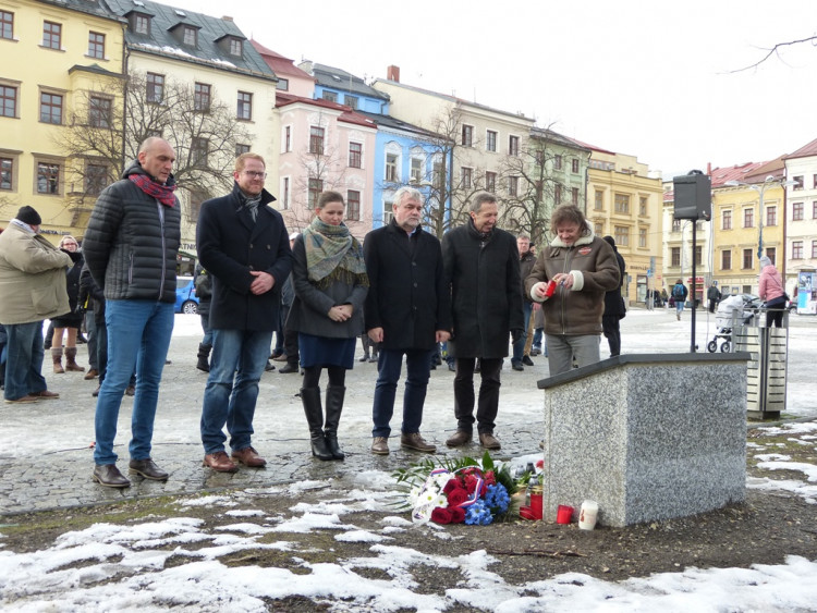 Vzpomínka na Jana Palacha v Jihlavě