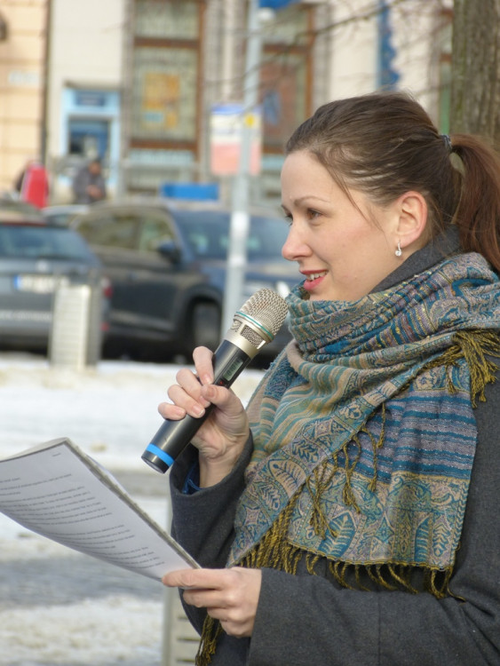 Vzpomínka na Jana Palacha v Jihlavě