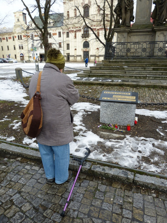 Vzpomínka na Jana Palacha v Jihlavě