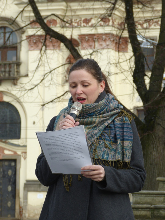 Vzpomínka na Jana Palacha v Jihlavě