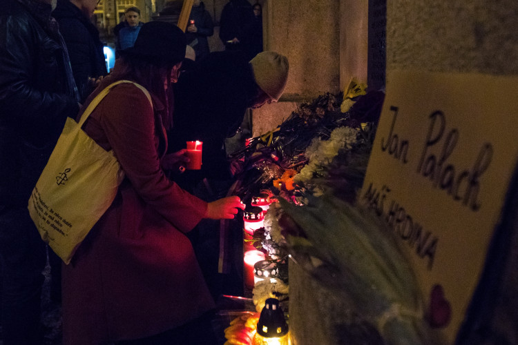 Uctění památky Jana Palacha