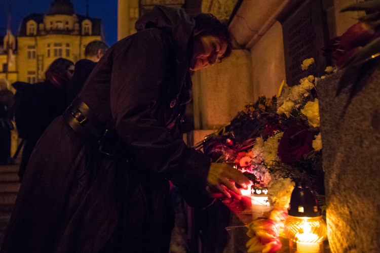 Uctění památky Jana Palacha