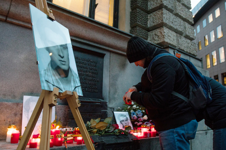 Uctění památky Jana Palacha