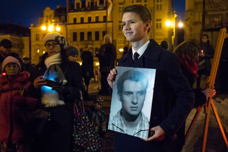 Uctění památky Jana Palacha