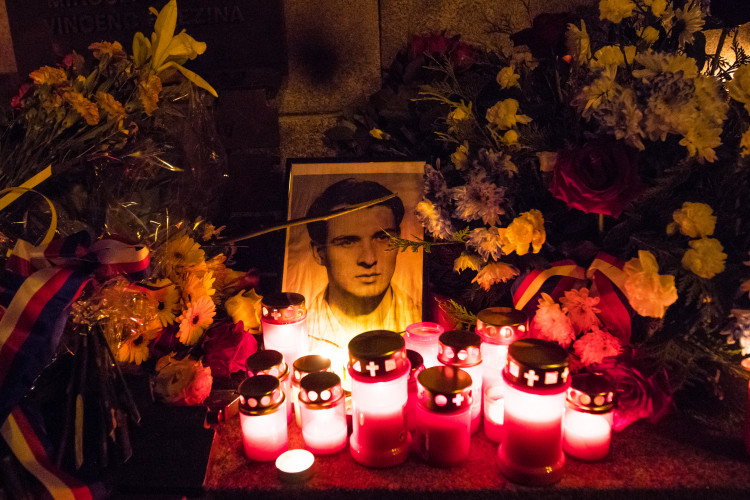 Uctění památky Jana Palacha