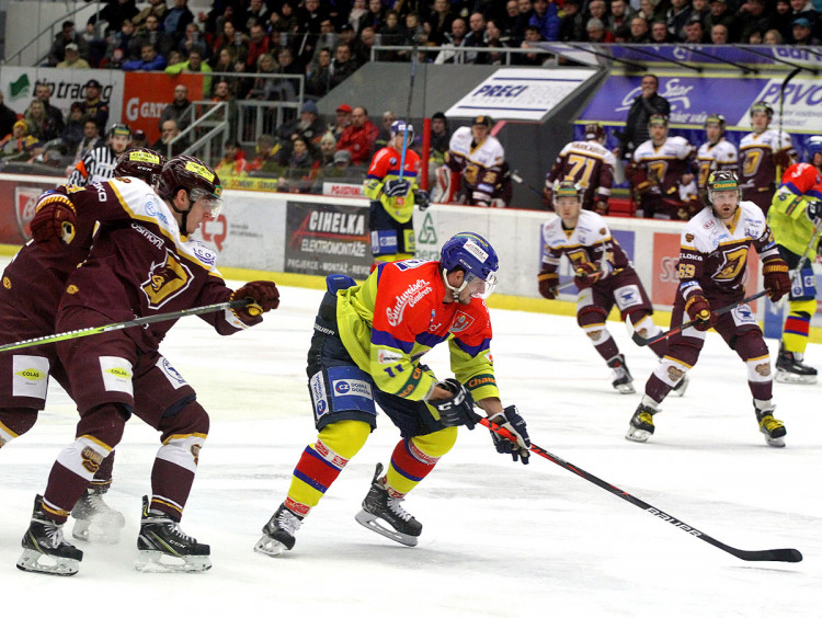 Miloslav Čermák v útočném pásmu Motoru