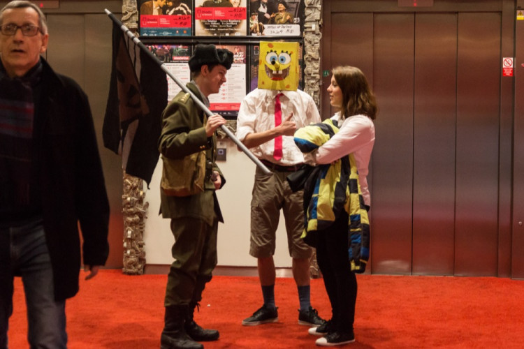 FOTOGALERIE: Šantovku dnes ovládly desítky cosplayerů. Podívejte se na nádherné masky!