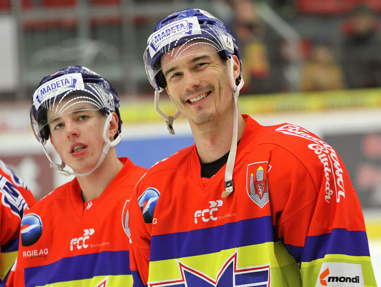 Žiga Pavlin s Martinem Jandusem