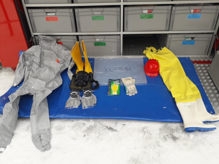 Předání nové techniky profesionálním hasičům v Olomouci