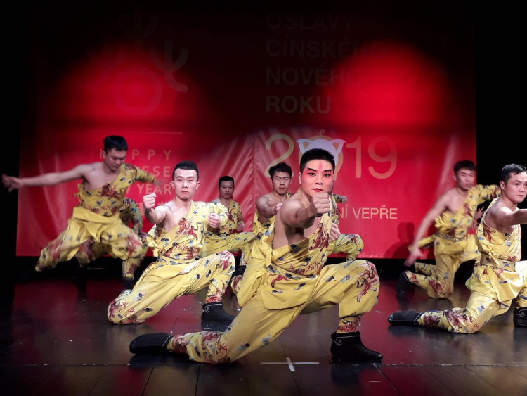 Oslavy čínského nového roku v Divadle na Šantovce