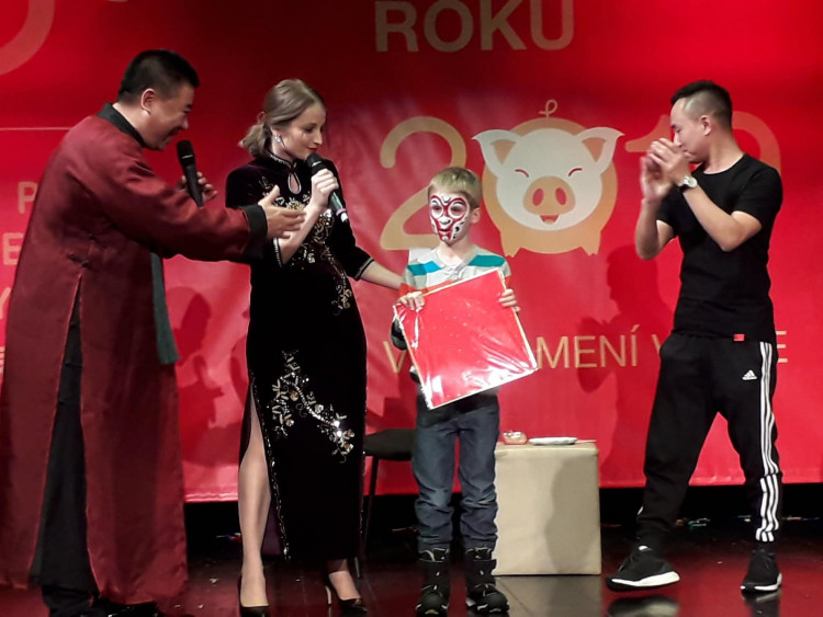 Oslavy čínského nového roku v Divadle na Šantovce