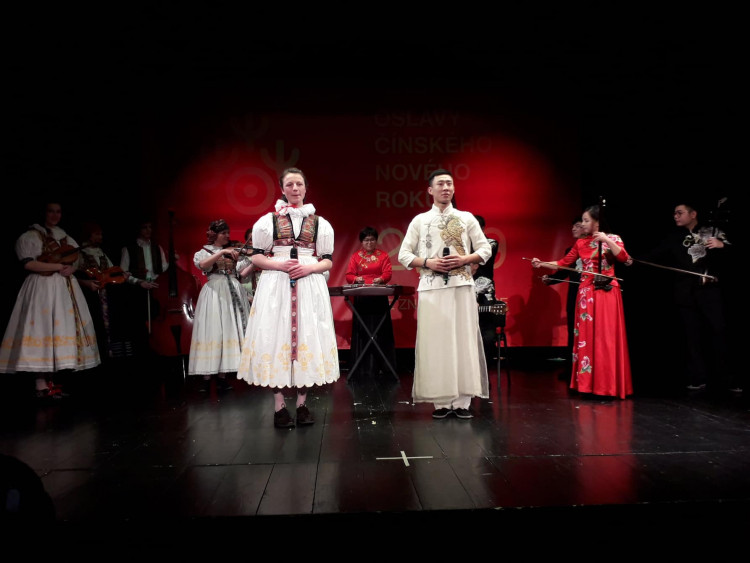 Oslavy čínského nového roku v Divadle na Šantovce