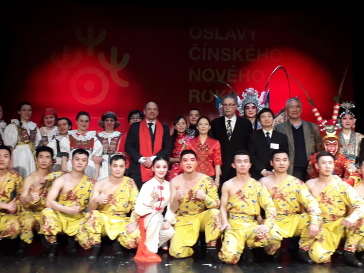 Oslavy čínského nového roku v Divadle na Šantovce