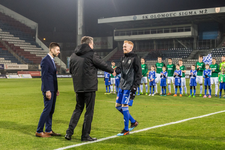 FOTOGALERIE: Sigma padla v prvním zápasu jarní části doma s Jabloncem 1:2