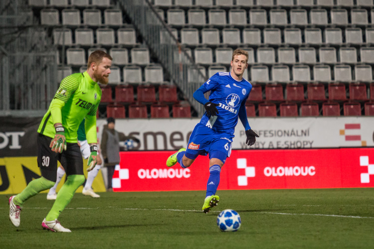 FOTOGALERIE: Sigma padla v prvním zápasu jarní části doma s Jabloncem 1:2