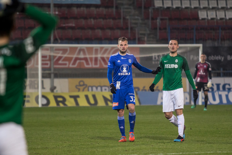 FOTOGALERIE: Sigma padla v prvním zápasu jarní části doma s Jabloncem 1:2