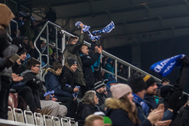 FOTOGALERIE: Sigma padla v prvním zápasu jarní části doma s Jabloncem 1:2