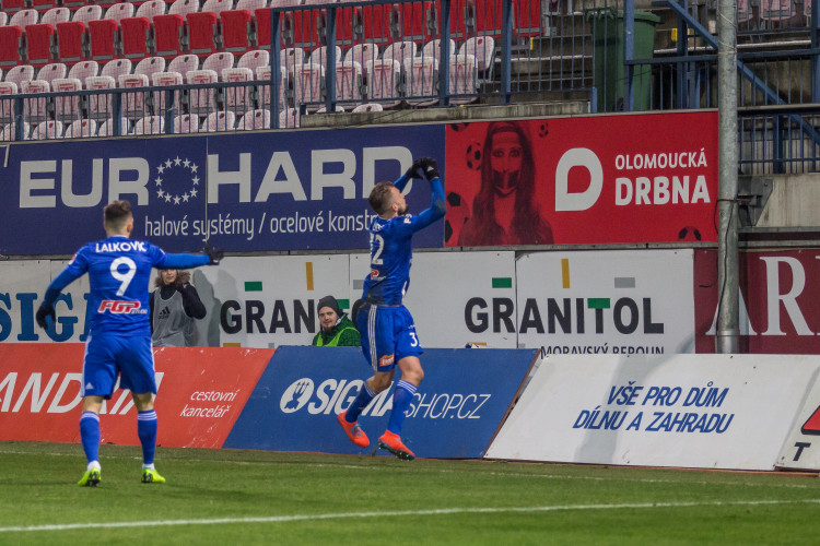 FOTOGALERIE: Sigma padla v prvním zápasu jarní části doma s Jabloncem 1:2