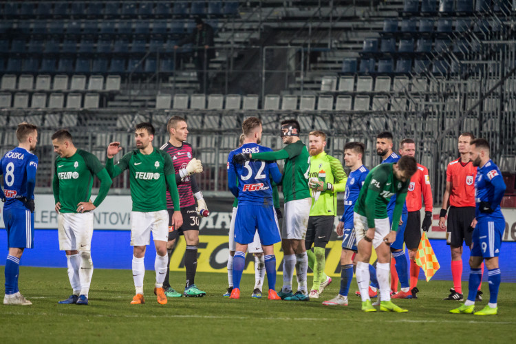 FOTOGALERIE: Sigma padla v prvním zápasu jarní části doma s Jabloncem 1:2