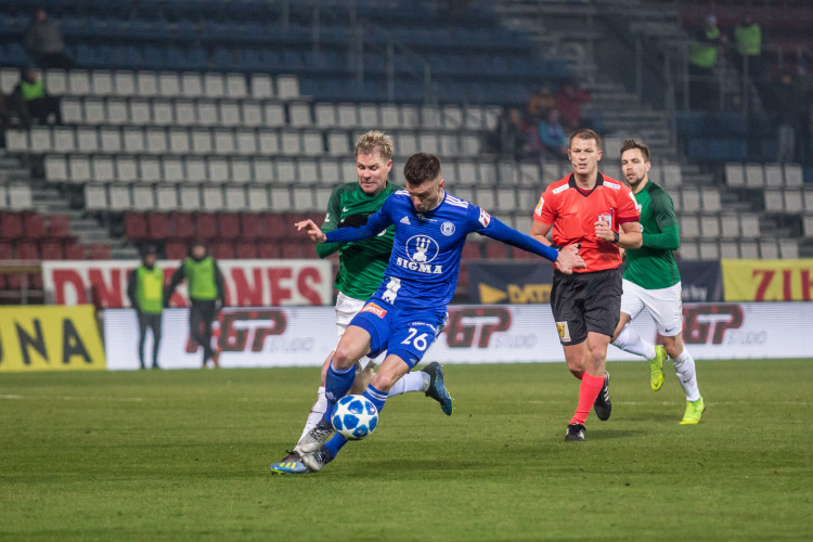FOTOGALERIE: Sigma padla v prvním zápasu jarní části doma s Jabloncem 1:2